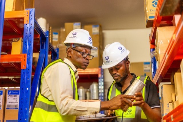 AG Vision boast one of the biggest store spare parts stock in the construction industry in Nigeria, our Machines keep rolling