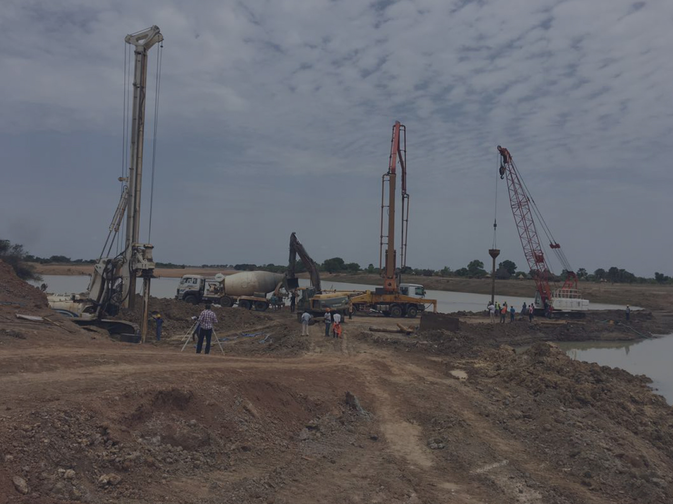 Piling work